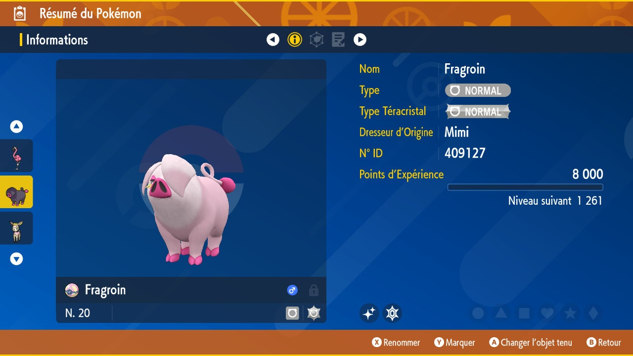 Fragroin shiny